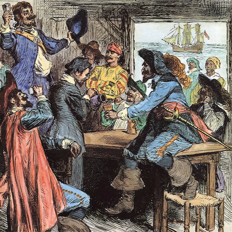 Ron en el Caribe, Historia del ron, Destilación de la caña de azúcar, Bebida de marineros y piratas, Añejamiento del ron, Especias en el ron, Ron y piratería, Botín de los piratas, Elaboración del ron, Ron en la era dorada de los piratas, Ron y folclore pirata, Ron y libertinaje, Relación entre piratas y ron, Robert Lewis Stevenson y el ron, Canciones de piratas y ron, Ron en la literatura, Ron en La Isla del Tesoro, Jack Sparrow y el ron, Ron en la cultura moderna, Mejores rones del mundo
