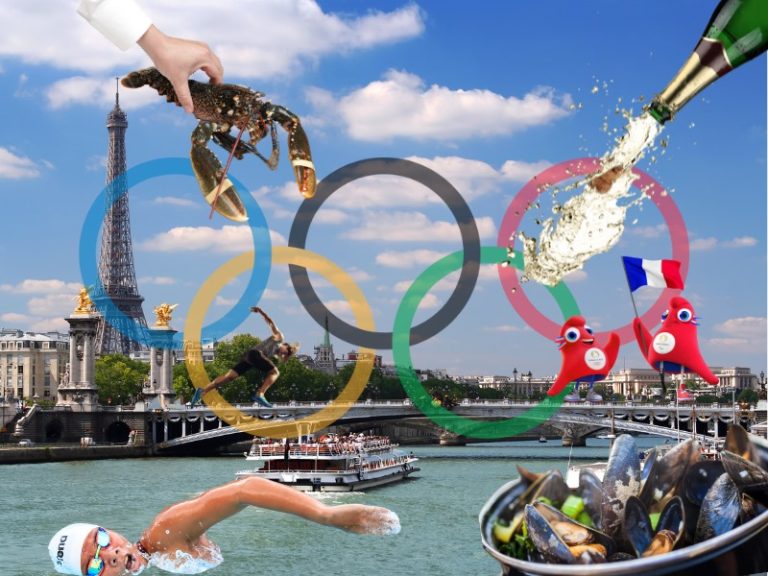 Juegos Olímpicos 2024, gastronomía francesa, restaurantes temporales, experiencias gastronómicas, actividades deportivas, Versalles, torre Eiffel, cena VIP, Jean-Philippe Berens, Alain Ducasse, Gustave 24, logística de restaurantes, estándares de sostenibilidad, opciones vegetarianas, cocina francesa accesible, infraestructura culinaria, tradición culinaria, competencia secundaria, turismo gastronómico, distritos locales, lugares turísticos