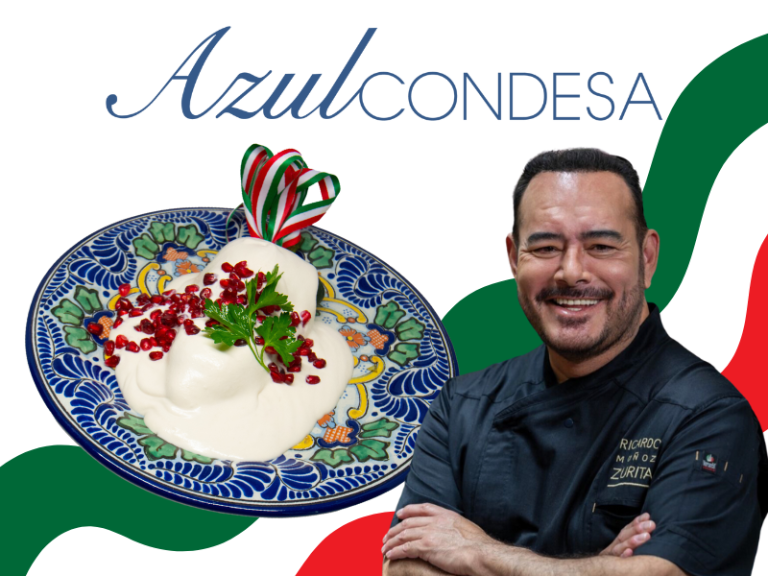 chiles en nogada, Ricardo Muñoz Zurita, tradición mexicana, gastronomía mexicana, restaurantes Azul, cocina mexicana, chiles rellenos, edición 2024, homenaje culinario, sabores de México, temporada de chiles en nogada, legado histórico, independencia de México, Puebla, nuez de Castilla, picadillo tradicional, maridaje con vino, platos emblemáticos, orgullo mexicano, celebración gastronómica