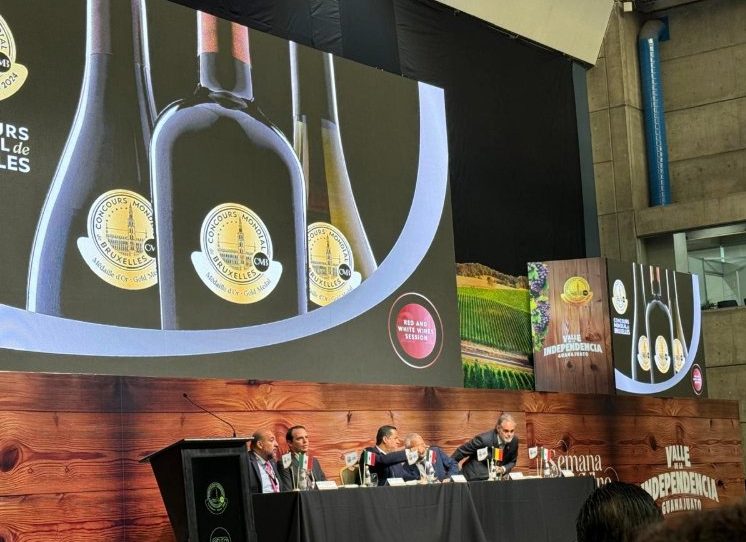 León, Guanajuato, vino, Concours Mondial de Bruxelles, capital mundial del vino, catadores, muestras de vino, récord Guinness, copa de vino más grande, México, eventos de vino, Sandra Fernández, sommelier mexicana, poliforum, degustación de vinos, evaluación de vinos, turismo en Guanajuato, familia Havaux, historia del vino, Mexico Selection, Carlos Borboa, estadística medallera