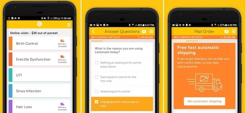personalización de la atención médica, servicios de suscripción en línea, Hims, Ro, Lemonaid Health, acceso rápido a especialistas, entregas regulares de recetas, programas para perder peso, trastornos afectivos, control de la natalidad, anticonceptivos, pruebas de ovulación, vitaminas prenatales, calidad de la atención, atención médica basada en suscripción, Amazon en atención primaria, telemedicina, inversores en atención médica, visitas regulares con proveedores, programas de salud por suscripción, evolución de programas de salud, necesidades y expectativas de los pacientes, medicalización de problemas de salud.