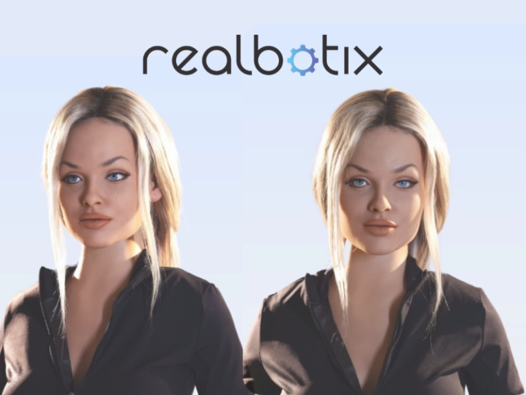 novia, inteligencia artificial, robots humanoides, Realbotix, CES Las Vegas, tecnología social, robots de compañía, interacción humano-robot, IA personalizada, diseño modular, hiperpersonalización, soledad moderna, relaciones humanas, futuro tecnológico, avances en robótica, companions AI, Matt McMullen, cultura pop y tecnología, crítica social, robots y emociones, ficción hecha realidad