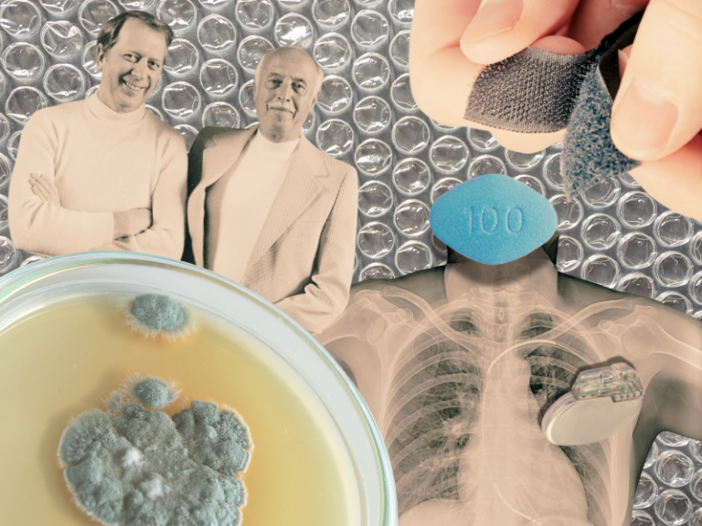 mundo, pata, genialidad, errores históricos, inventos accidentales, innovación inesperada, Alexander Fleming, penicilina, Percy Spencer, horno microondas, Wilson Greatbatch, marcapasos, Georges de Mestral, Velcro, Wilhelm Roentgen, rayos X, Leo Hendrik Baekeland, plástico, Viagra, Bubble Wrap, creatividad, metidas de pata, descubrimientos cómicos