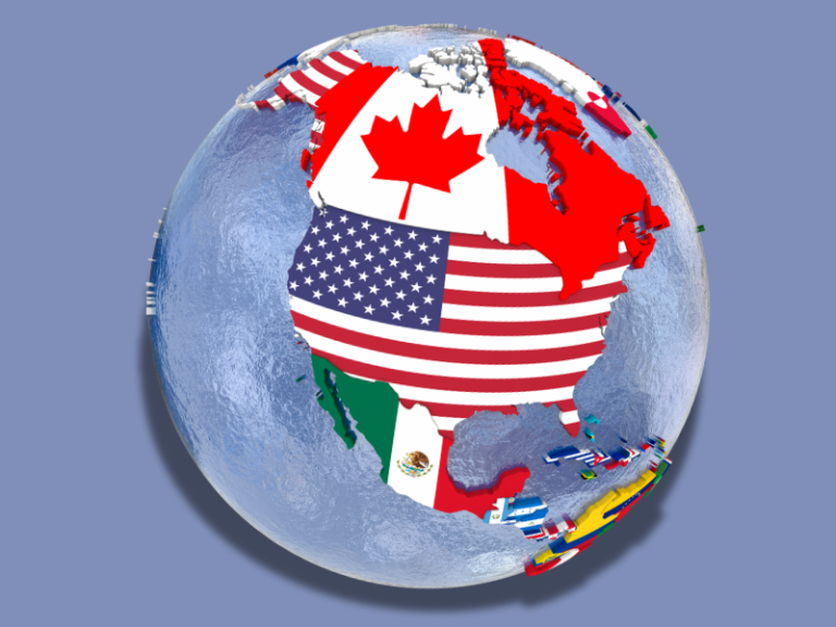 relaciones internacionales, política exterior, América del Norte, Estados Unidos, México, Canadá, TLCAN, T-MEC, comercio internacional, diplomacia, aranceles, administración Trump, proteccionismo, migración, seguridad regional, política energética, prosperidad compartida, liderazgo global, integración económica, tensiones diplomáticas, cooperación trilateral